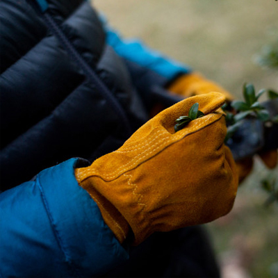 Kids' Leather Work Gloves