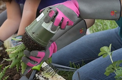 Long-Sleeve Gardening Gloves