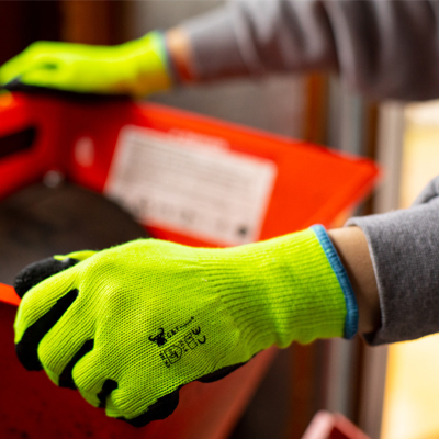 High Visibility Work Gloves