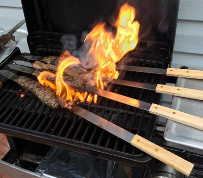 Stainless Steel BBQ Skewers