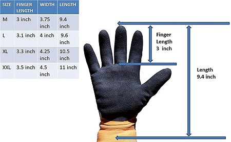 Cold-Weather Winter Working Gloves